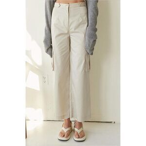 CRESCENT wide legs cargo pants new with tags